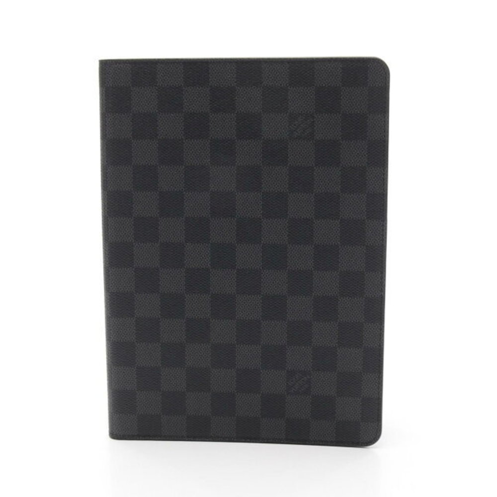 Louis Vuitton Folio Black Graphite Damier iPad Air Case